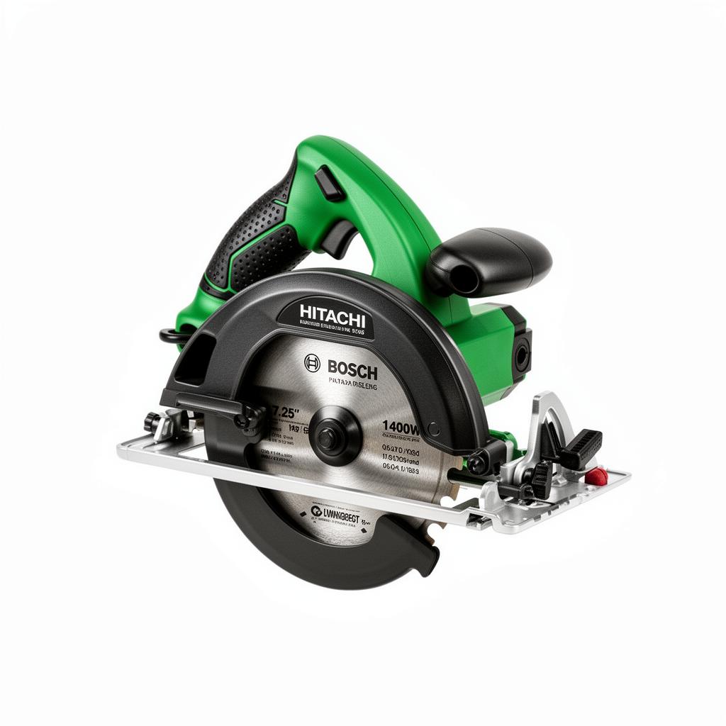 Serra Circular 7.1/4'' 1400W Hitachi com Disco e Guia